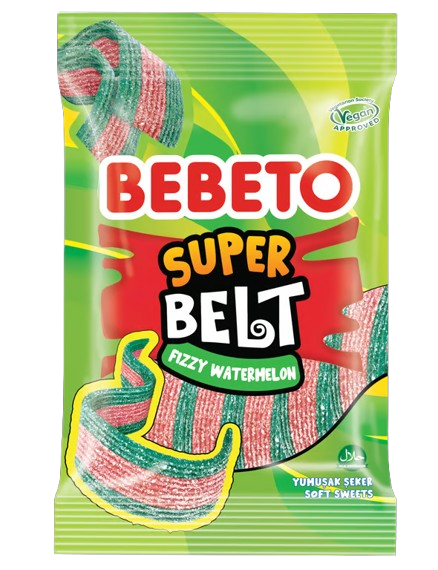 Bebeto Super Belt Karpuz 135 Gr Licorice
