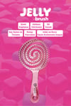 Proco Beauty Pro Jelly Saç Fırçası - Üç Boyutlu 3d Esnek Açma Tarama Saç Fırçası ( Çilek Pembesi, Portakal Turuncusu, Limon Sarısı)