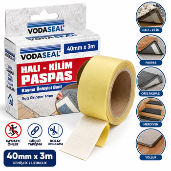 Vodaseal Hkb- 03 Halı & Kilim & Paspas Kaydırmaz Bant ( 40mmx3m )