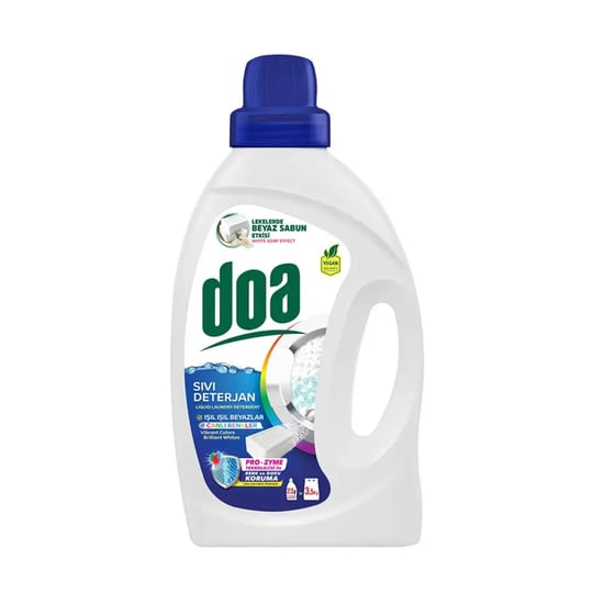 Doa Çamaşır Deterjanı Express Beyaz ve Renkli 1480 Ml