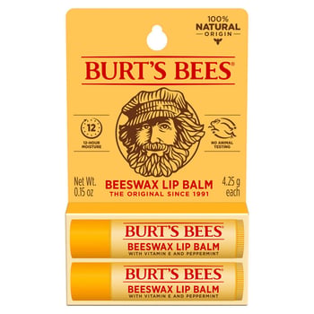 Burt's Bees Beeswax Doğal Dudak Bakımı Nane Ferahlığı 2'li 4.25 Gr