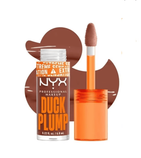 Nyx Professional Makeup Duck Plump Dolgun Görünüm Veren Dudak Parlatıcısı 07 Mocha Me Crazy