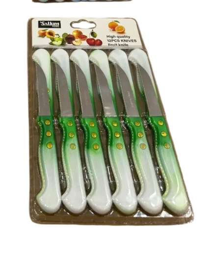 Salkım 12'li Meyve Bıçak Çeşitleri