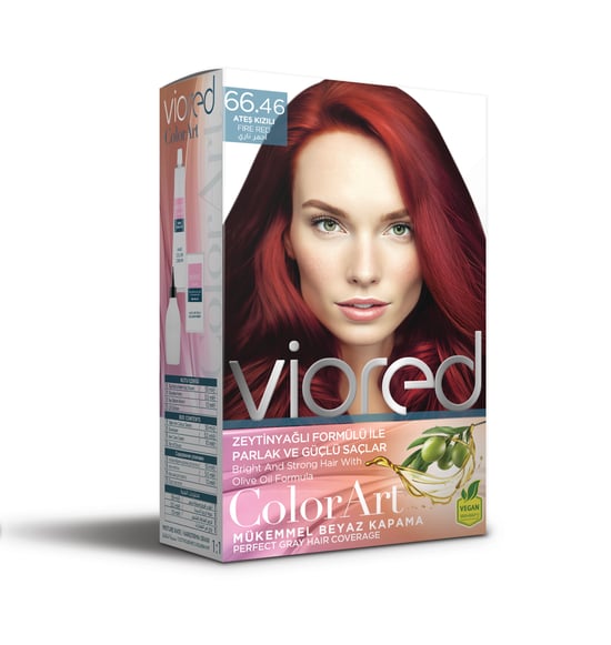 Viored Colorart Set Boya 66.46 Ateş Kızılı