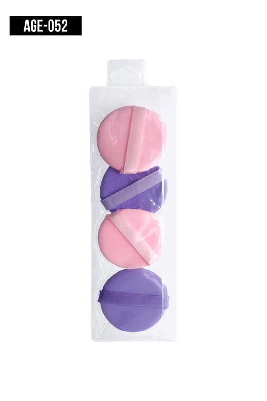 İthal Aksesuar Renkli 4'lü Poşetli Makyaj Süngeri