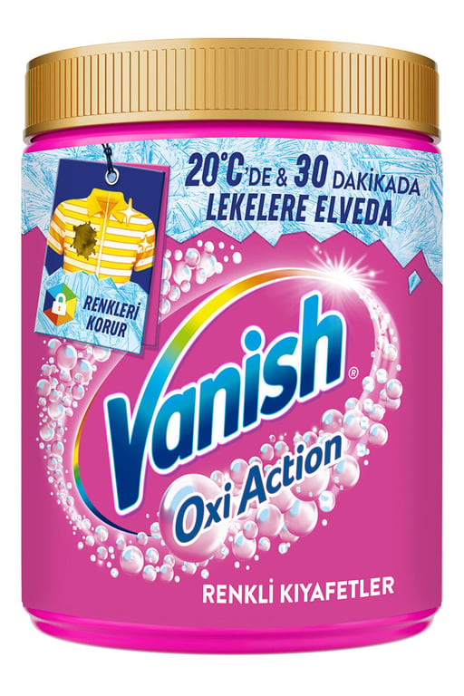 Vanish Ultimate Leke Çıkarıcı Toz Pembe 480 Gr