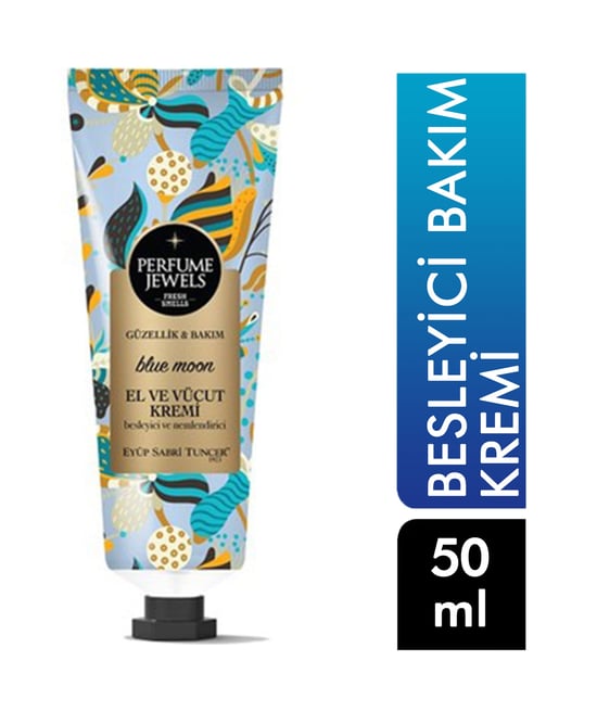 Eyüp Sabri Tuncer Parfüme Jewels Blue Moon El ve Vücüt Kremi 50 Ml