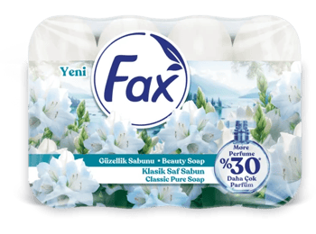Fax Saf Sabun Beyaz Ecopack 70 Gr 4* 24
