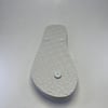 Private Parmak Arası Beyaz Kadın Terlik Eva Taban 14 Mm Flip Flop 50 Adet