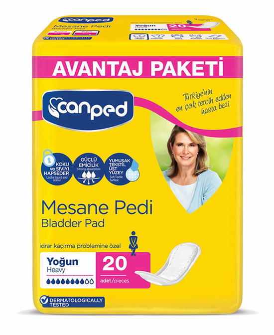 Canped Mesane Pedi Yoğun 20'li Paket