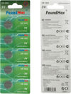 10 Adet Poundmax 1632 Cr1632 Dl1632 3v Lityum Düğme Piller