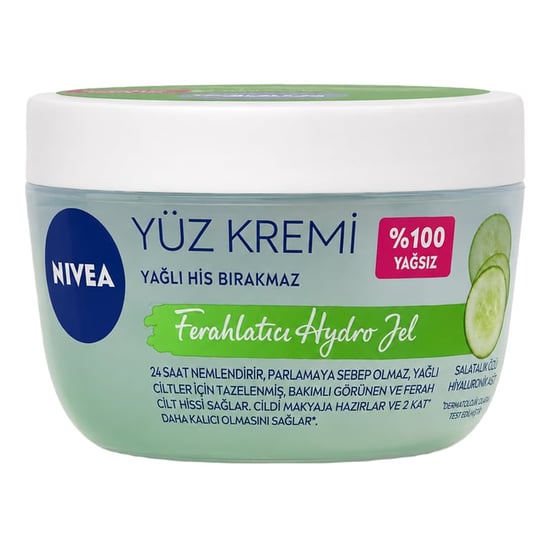 Nivea Kavanoz Ferahlatıcı Hydro Gel Yüz Kremi 100ml