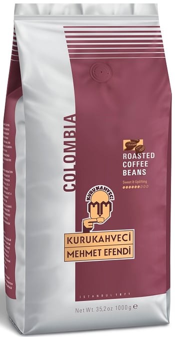 Mehmet Efendi Filtre Kahve Colombian 1000g Kavrulmuş Çekirdek