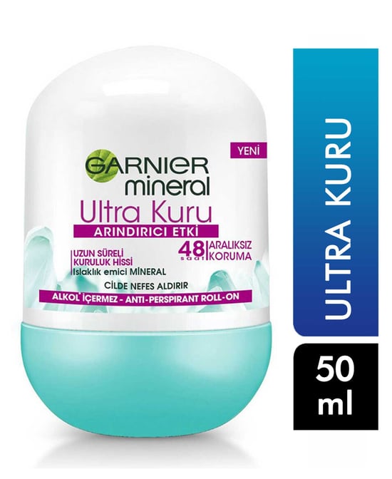 Garnier Ultra Kuru Mineral Roll On 50 Ml