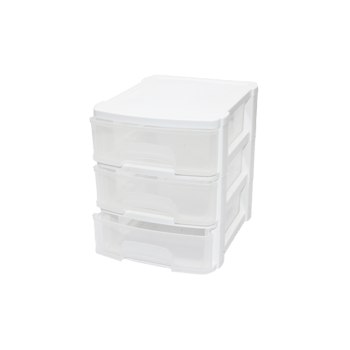 Super-bag Asr-5023 ( Tonton & No:0 ) Çekmece 3 Katlı ( 17.5x14.4x16.9cm )