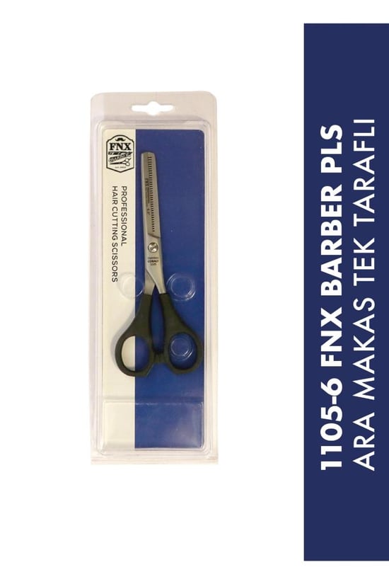Fnx Barber 6 İnç Tek Taraflı Ara Makas Plastik Sap 1105