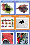 Nova Puzzle 1000 Parça Deniz ve Çiçek Armonisi Panorama Puzzle - Çiçekli Balkon