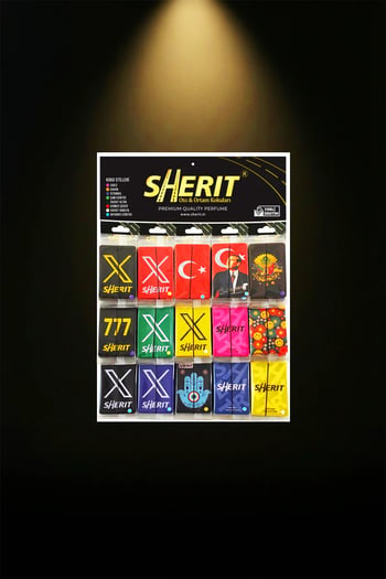 Sherit X 75'li Kartela Oto Araç Kokusu
