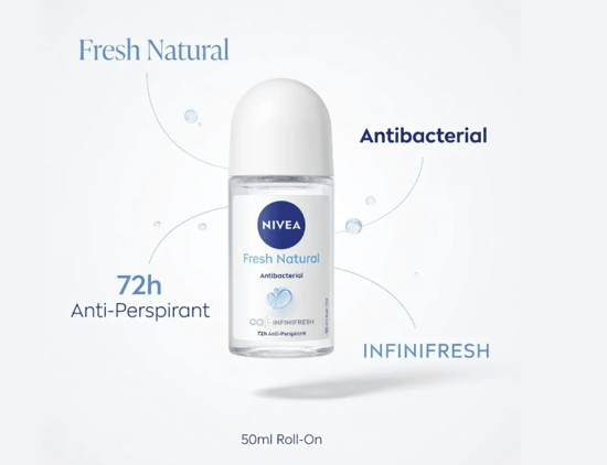 Nivea Roll-On Fresh Natural 50 ml