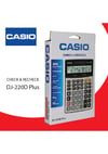 Casio Dj-220d Plus Işlem Kontrollü 12 Hane Masa Üstü Hesap Makinesi
