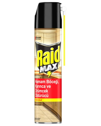 Raid Böceksavar Max Sprey 300 ml Kokusuz