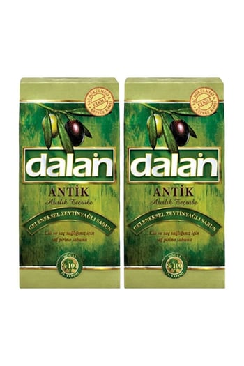 Antik Zeytin Yağlı Geleneksel Yeşil Kalıp Sabun 180 Gr. X 10 Lu