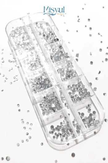 Misyul Swarovski 12 Gözlü Tırnak Süsleme Taşı Mıs-3521