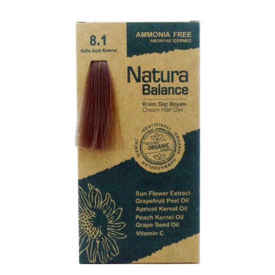 NATURA BALANCE SAÇ BOYASI 8.1 KÜLLÜ AÇIK KUMRAL