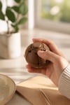 Çevirmeli Stres Topu / Stres Oyuncağı / Spinner Ball Kahverengi