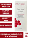 Decubal Face Vital Kuru ve Hassas Ciltler için Ekstra Besleyici