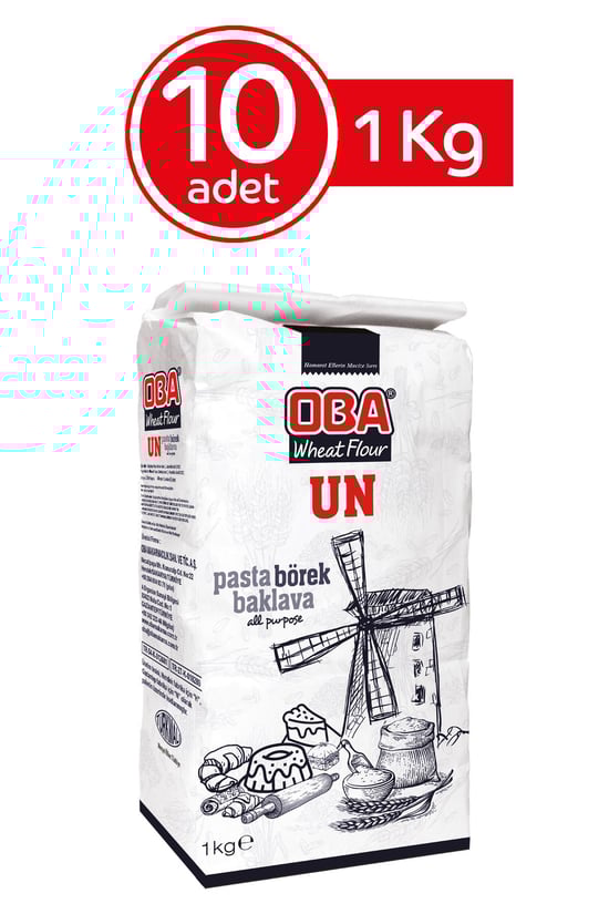Oba Un 1 Kg (10'lu Paket)