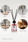Ilgaz Pudra Bambu Çubuklu Oda Kokusu 110 ml | Red Diffuser Powder Ortam Kokusu