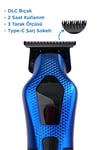 Fenda Profesyonel Sakal Kesme Makinesi Mavi FNDSKLKS0001BLUE
