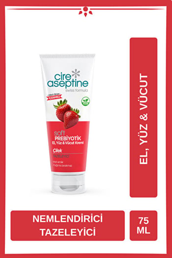Cire Aseptine Soft Prebiyo.çilek Krem 200 Ml*12