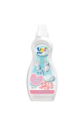 Uni Baby Konsantre Çamaşır Yumuşatıcı Pudra Kokulu 1200 Ml 50 Yıkama