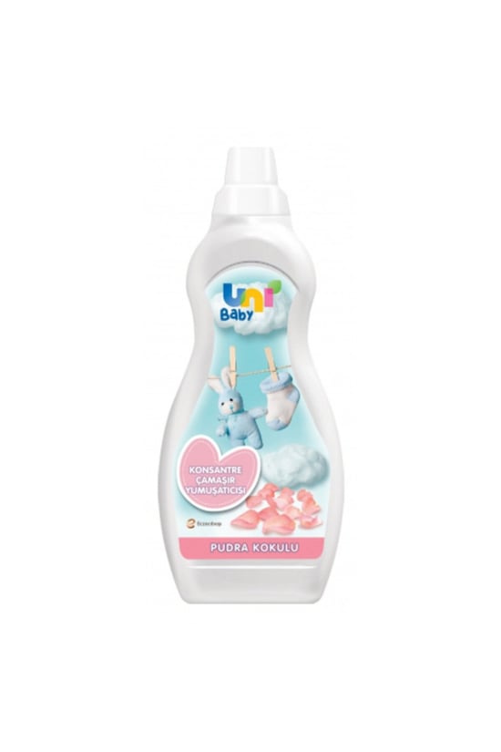 Uni Baby Konsantre Çamaşır Yumuşatıcı Pudra Kokulu 1200 Ml 50 Yıkama