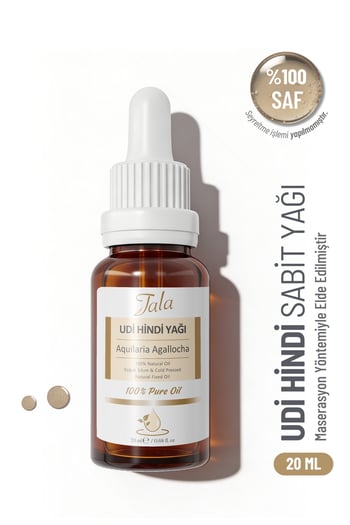 Tala Udi Hindi Yağı Soğuk Sıkım 20 Ml