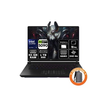 Asus Rog Strix Scar 16 Intel Core Ultra 9 275hx 64gb 1tb Ssd Rtx5090 24gb Windows 11 Pro 16" 2.5k 24