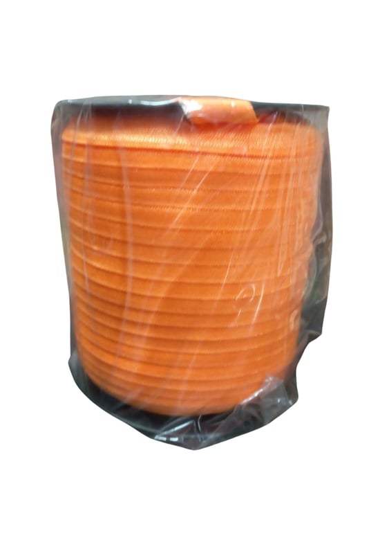 Çamaşır Lastiği Düz 1 Cm 1 Metre Orange