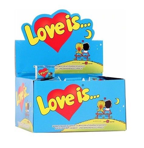 Şıpsevdi Sakız 100'lü Paket Çilek & Muz Aromalı