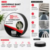 Bhd-00468 ( 25mm X 10mt ) ( Kaydırmaz ) ( Siyah ) Bant ( Bandı )