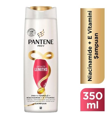 Pantene Infinite Lengths Şampuan 350 ML