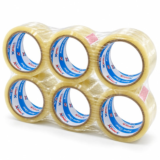 Hugabant ( Şeffaf ) ( 45mmx40mt ) Koli Bantı ( Akrilik Yapışkan ) ( Bandı )
