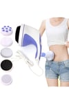 Relax & Tone 4 Başlıklı Selülit Önleyici Titreşimli Masaj Aleti Cihazı Tp-1013