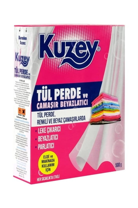 Kuzey Tül ve Perde Beyazlatma Tozu 500 gr 