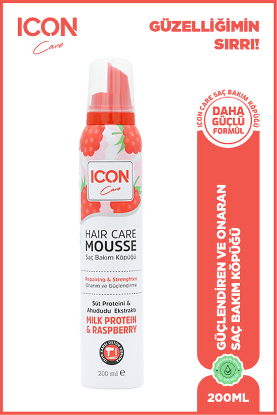 Saç Bakım Köpüğü 200ml Milk Protein&raspberry-