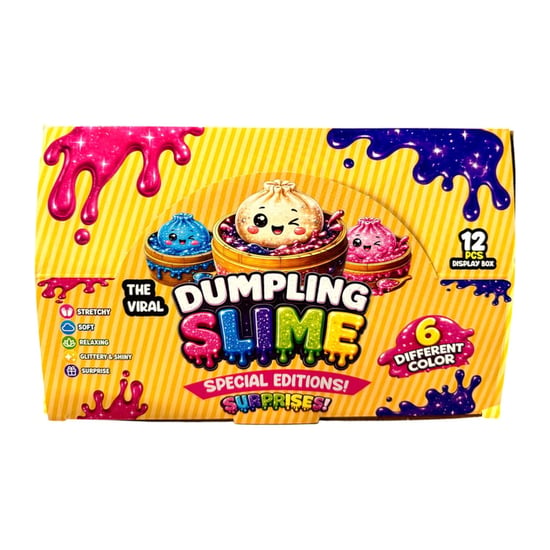 Dumling Çin Mantısı Slime 12li