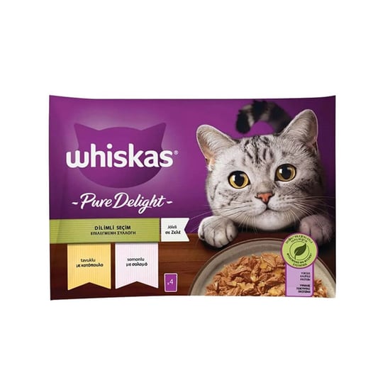 Whiskas 85 Gr 4'lü Pouch Tavuklu & Somonlu 5900951303364