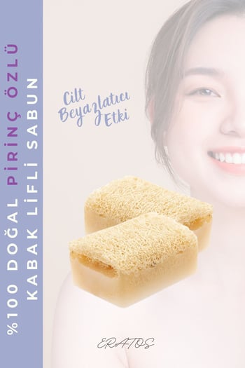 Eratos Pirinç Özlü Kabak Lifli Peeling Sabunu
