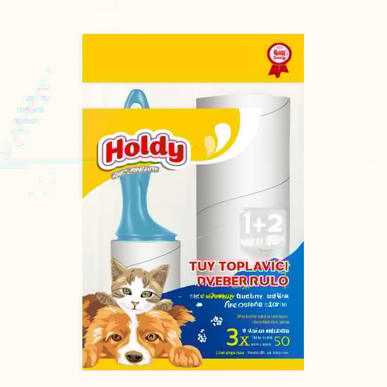 Holdy Tüy Toplayıcı 1+2 Yedek Rulo